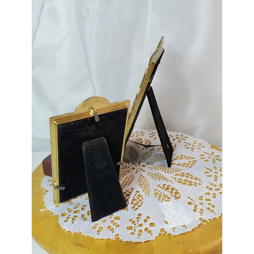 Vintage or Antique Style Ornate Gold Colored Picture Frames 2 in the set